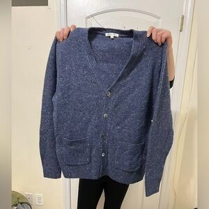 Alex Mill Men’s Navy Cardigan Sweater